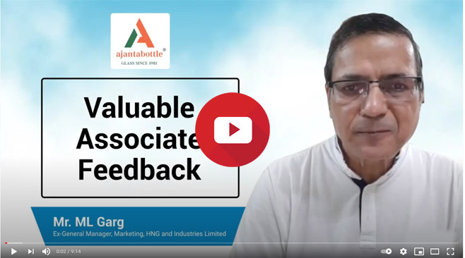 Vijay Packaging fulfilling glass packaging needs for the past 40 years – M.L. Garg, HNG & Industries